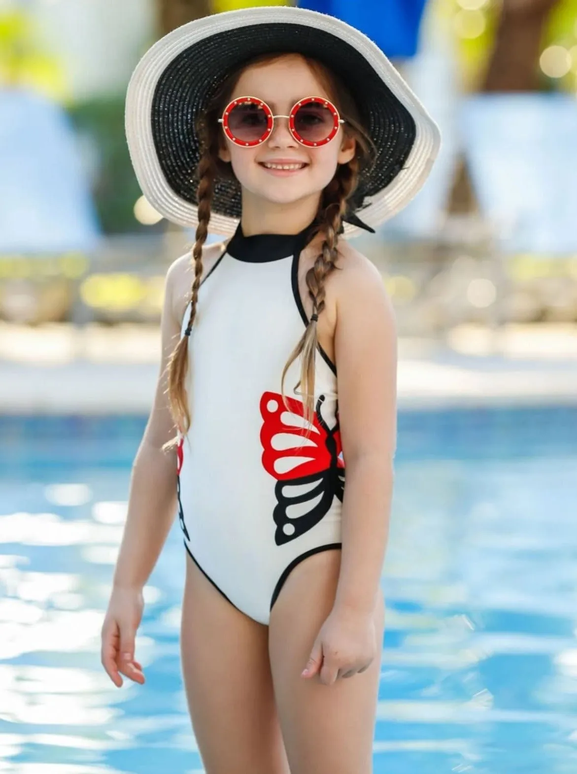 Spread Your Wings One Piece Swimsuit