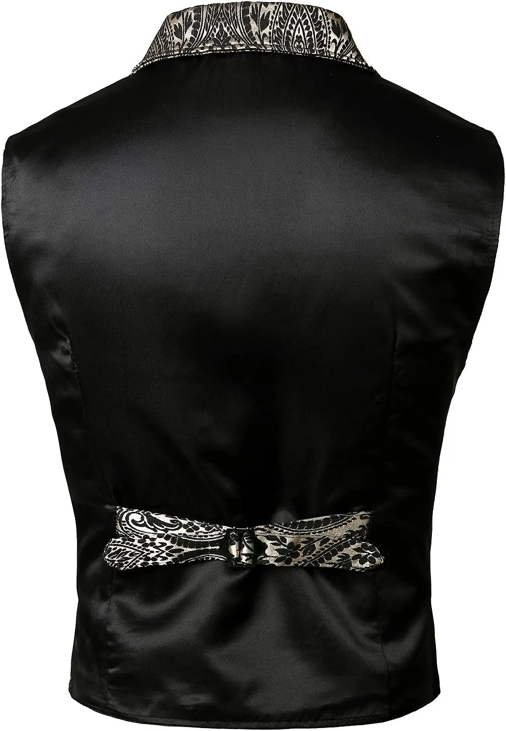 VATPAVE Mens Victorian Suit Vest Steampunk Gothic Waistcoat