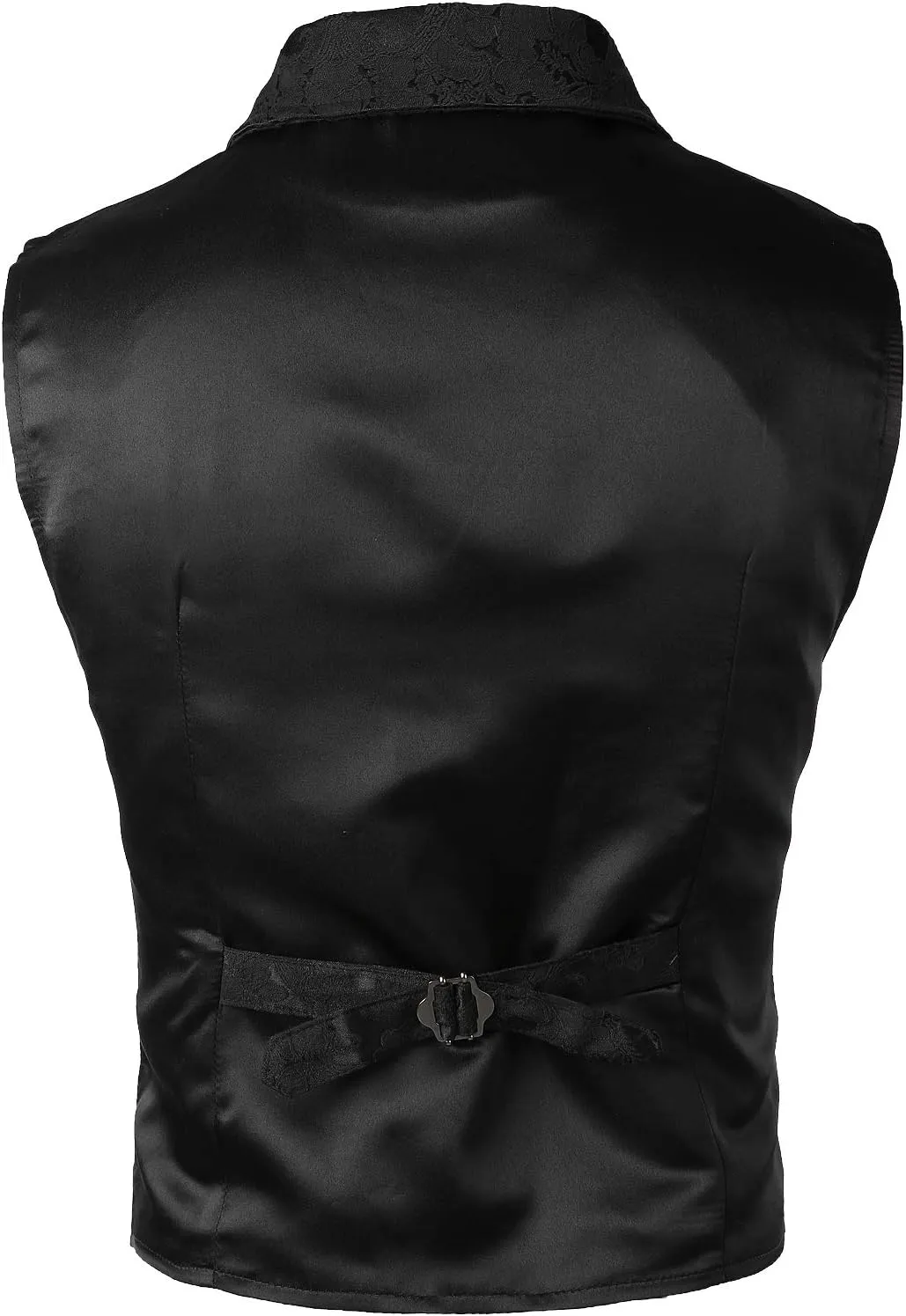VATPAVE Mens Victorian Suit Vest Steampunk Gothic Waistcoat