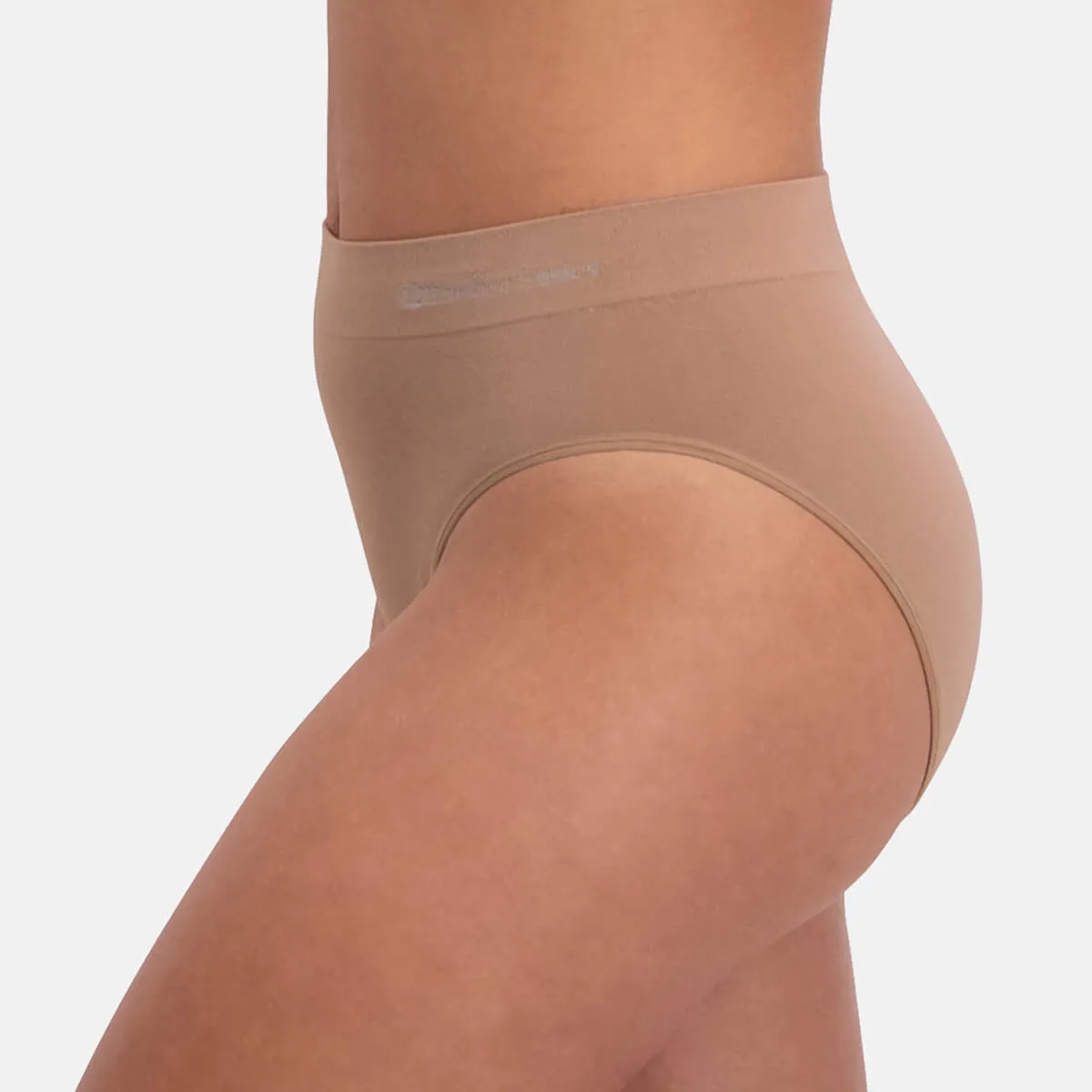 Voordeelbundel: Seamless Padded Bra   Full Brief (3-pack) – Tan