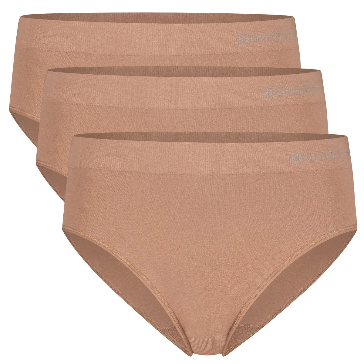 Voordeelbundel: Seamless Padded Bra   Full Brief (3-pack) – Tan