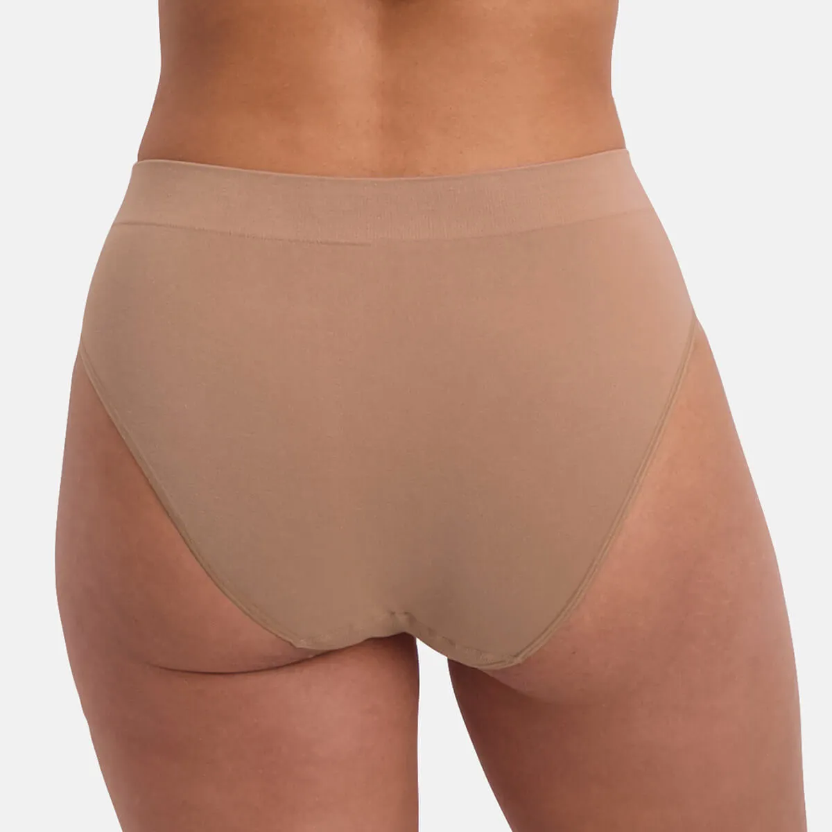 Voordeelbundel: Seamless Padded Bra   Full Brief (3-pack) – Tan