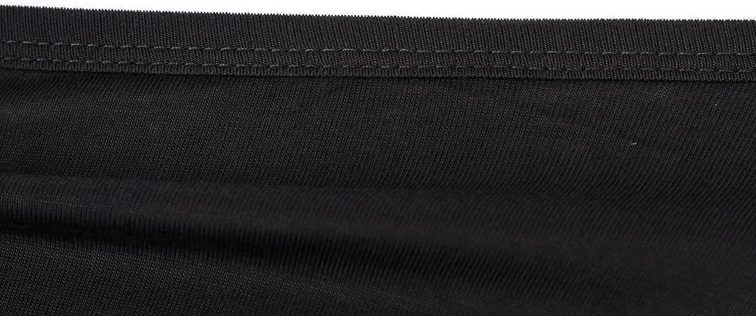 Women Casual Loose Soft Crewneck Short Sleeve Pockets Swing T-Shirt Dress