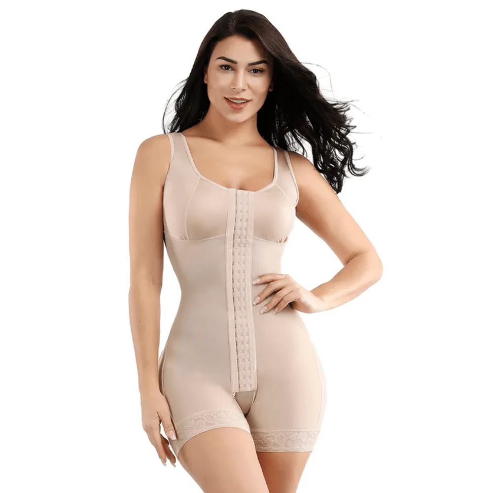 Women Fajas Push Up Bodysuit Slimming Shapewear Short