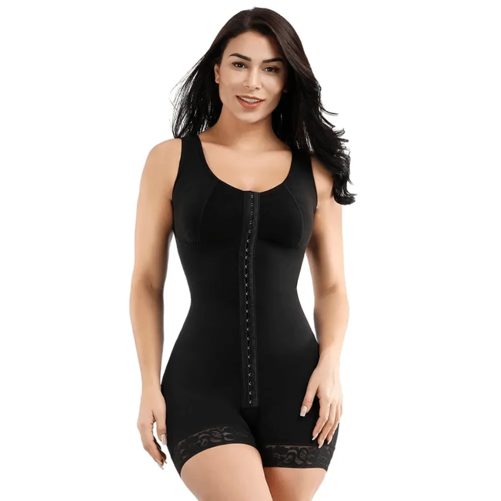 Women Fajas Push Up Bodysuit Slimming Shapewear Short