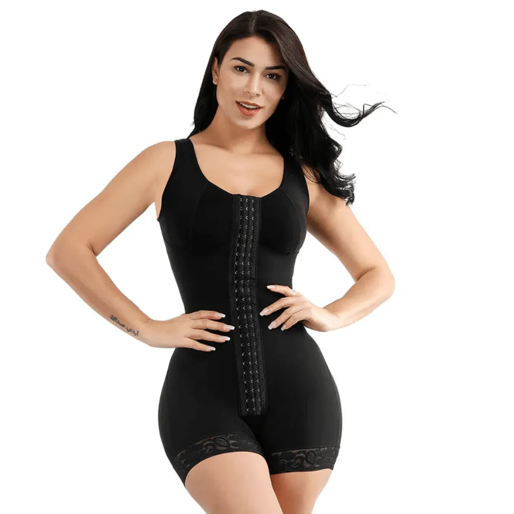 Women Fajas Push Up Bodysuit Slimming Shapewear Short
