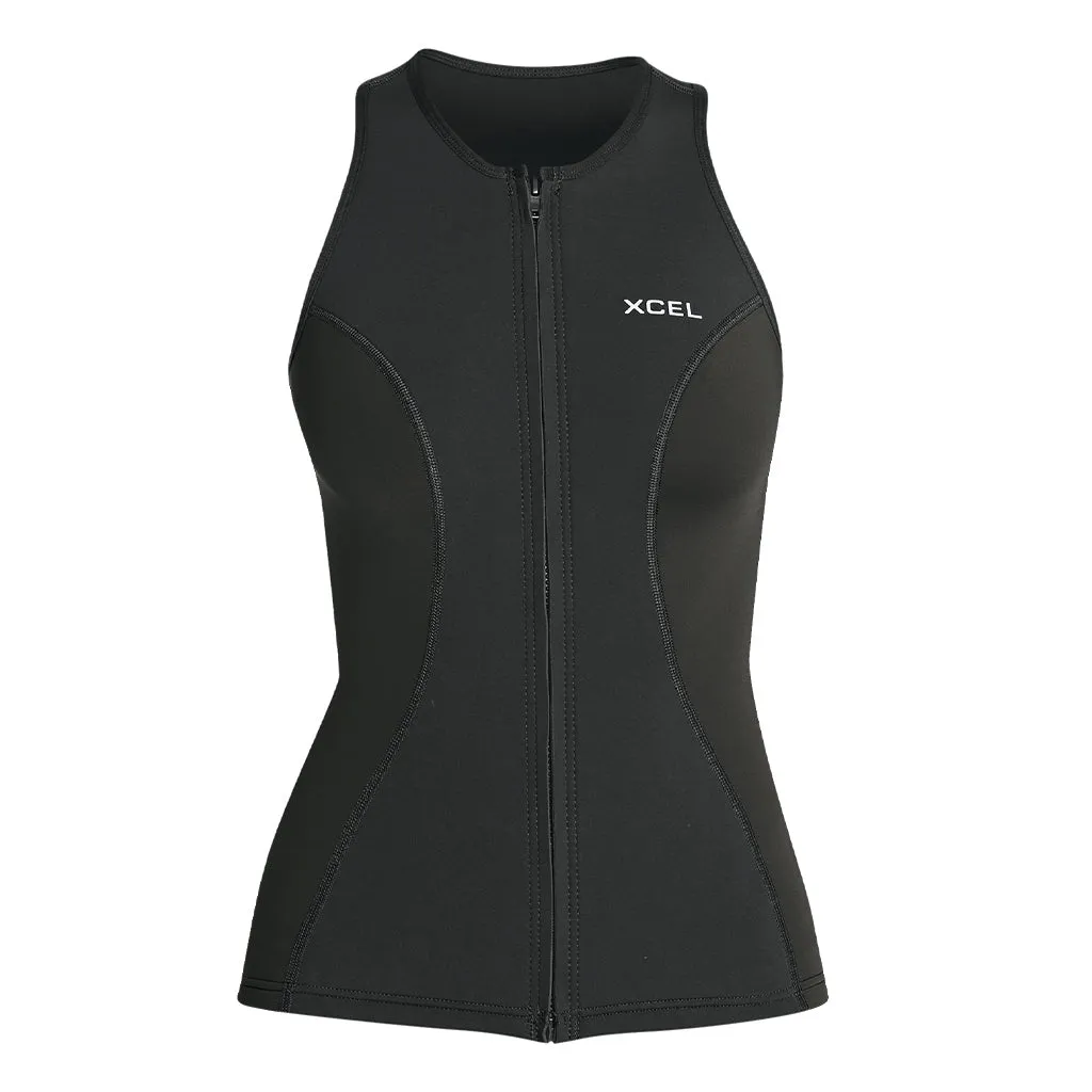 Women's Axis Front Zip Vest 1.5/1mm