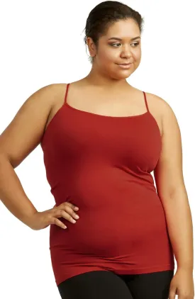 Women's Seamless Poly Camisole Regular and Plus Size